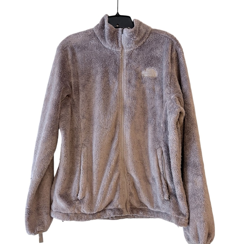 The North Face Osito Fleece Jacket Gray Full Zip 2010s Cozy Women’s L